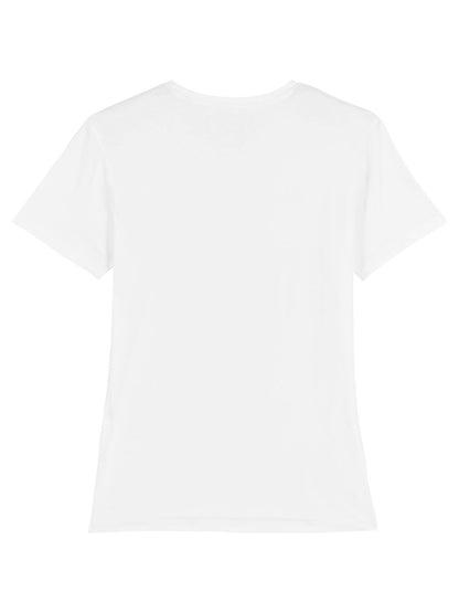 Herren T-Shirt V-Neck White